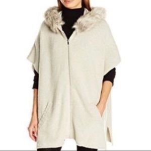 French Connection Hooded Cape, XL, NWOT